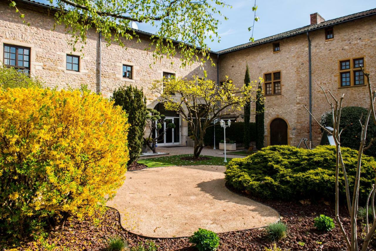 Demeures Et Chateaux L'Abbaye Caladoise - Anciennement Hostellerie Ferme Du Poulet Villefranche-sur-Saône Esterno foto